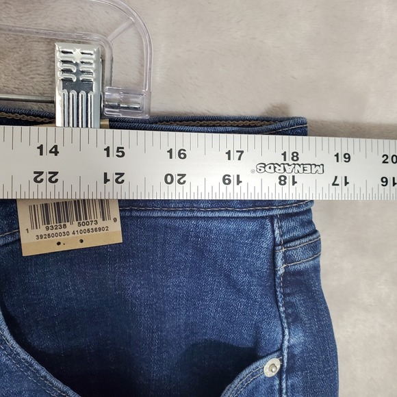 Levi's Womens Classic Straight Mid Rise Hypersoft Denim Blue Jeans 16M (W33 L30) - Picture 10 of 14